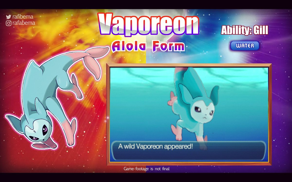 Pokémon Sun & Moon - Alola Form Pokémon