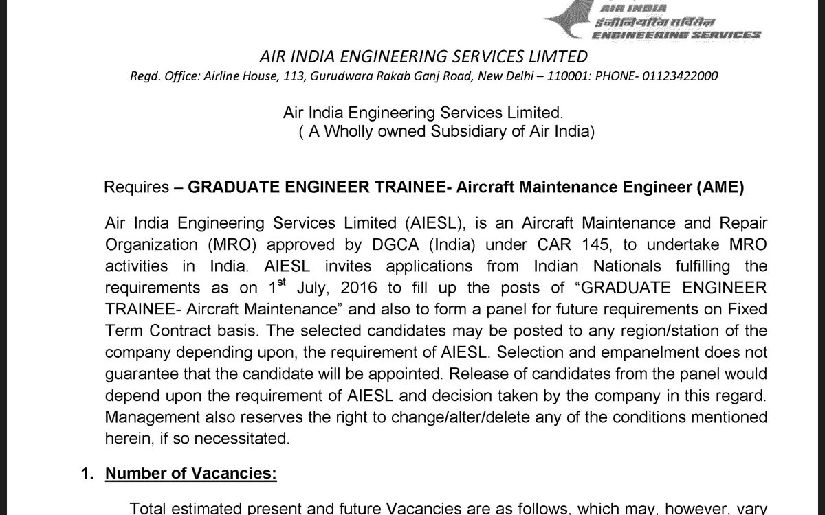 sumitsharma600's tweet photo. Y @airindiain taking BE/Btech ppl 4 aircraft maintenanc instd of skilled Ame stdnts hv DGCA BAMEC &amp; exp #twitterseva https://t.co/854Aa8Hx28