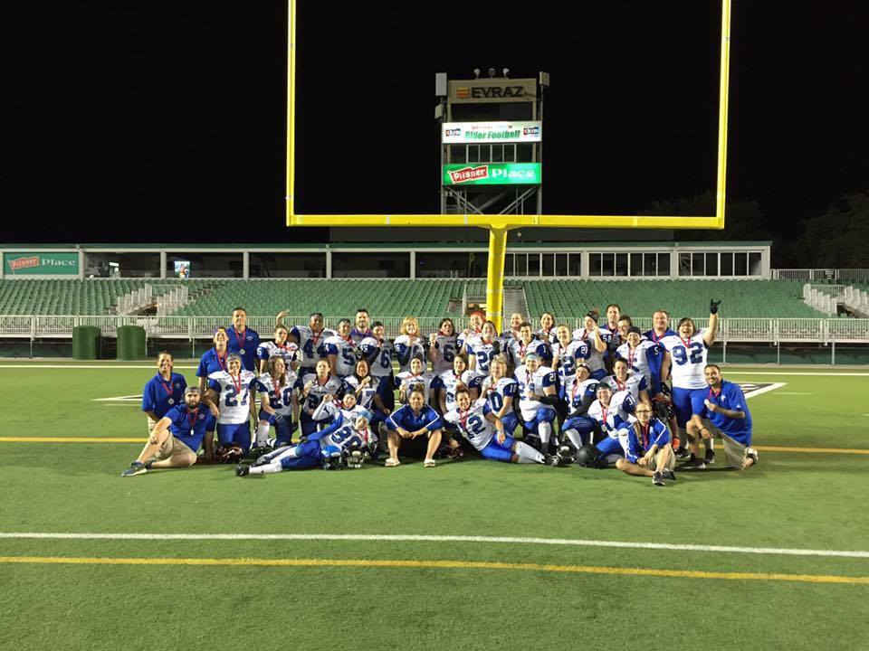FootballAlberta's tweet photo. Team AB wins Bronze at the 2016 Women's Nationals this weekend! 30-12 over Team NB. https://t.co/ASkPnRfJuD
