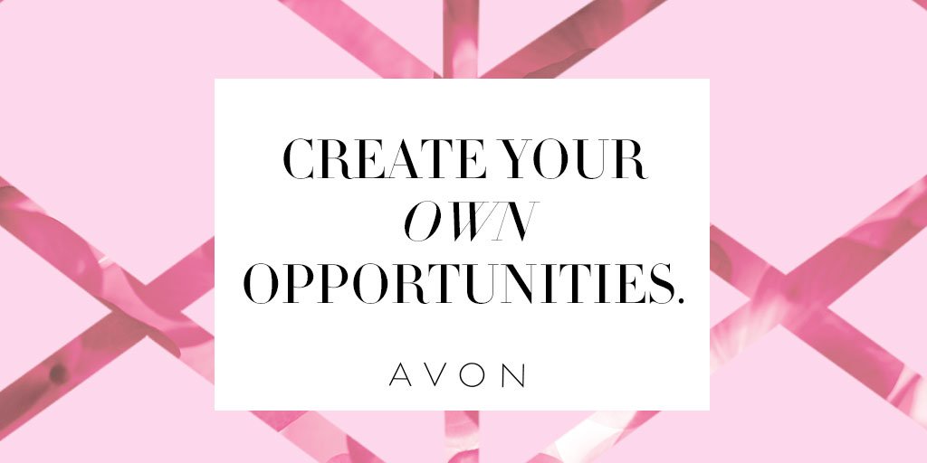 HandzelAnna's tweet photo. Because luck’s got nothing to do with it. Become an #AvonRep! https://t.co/FrFe64htDS https://t.co/eNen2D2bXz