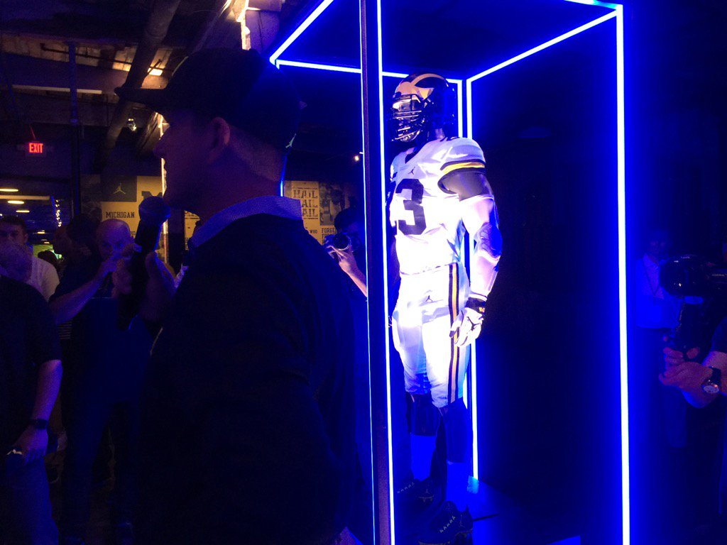 Official Jordan Football uniforms (PHOTO) mgoblog