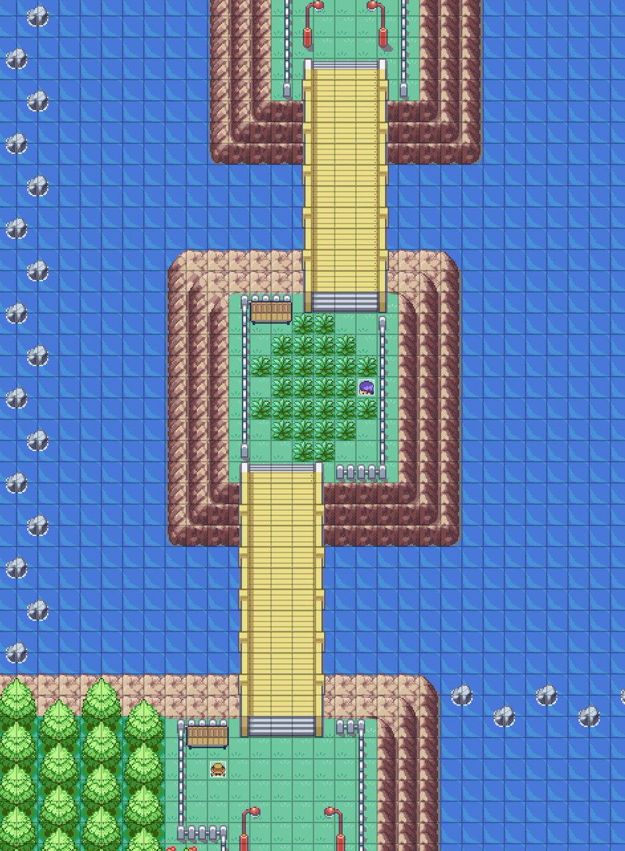 PkmnUnityDev's tweet photo. Here's a few Route screens for your Tuesday morning! #PokemonUnity #fangame #gamedev #gamedesign #pokemon https://t.co/O7uPFgbkHc