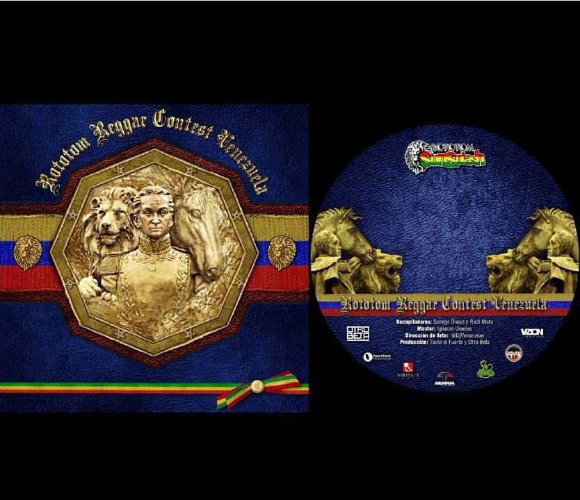 Bolivars_Sword's tweet image. Así lucirán los discos Venezuela en el Rototom @sunsplash_es y Homenaje al Rototom Reggae Contest Venezuela