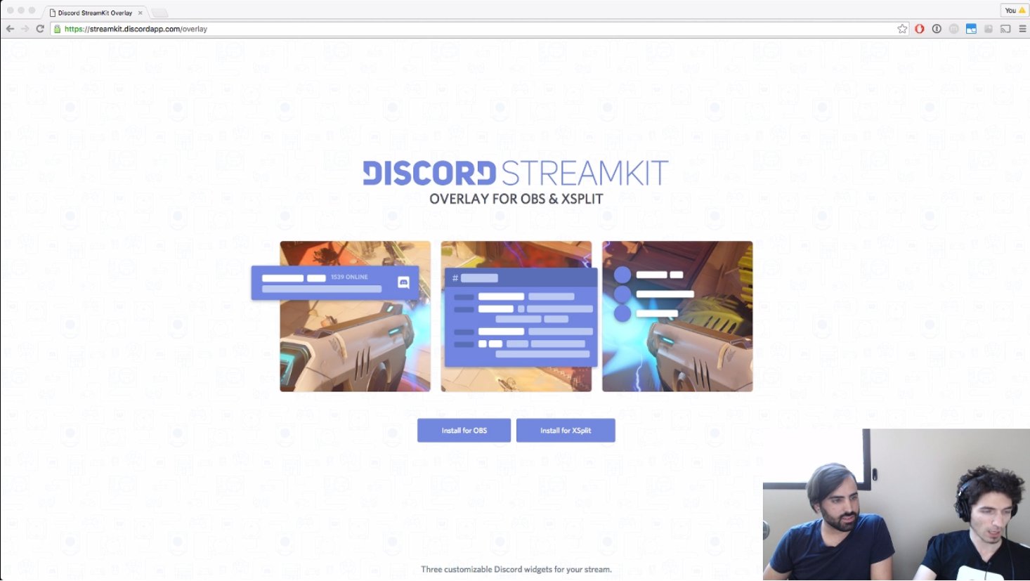 Discord We Re Demoing Our New Streamkit Obs Xsplit Overlay On Our Stream Right Nao Come Watch T Co Fi6vflt1ga T Co Dknpdraxtf Twitter