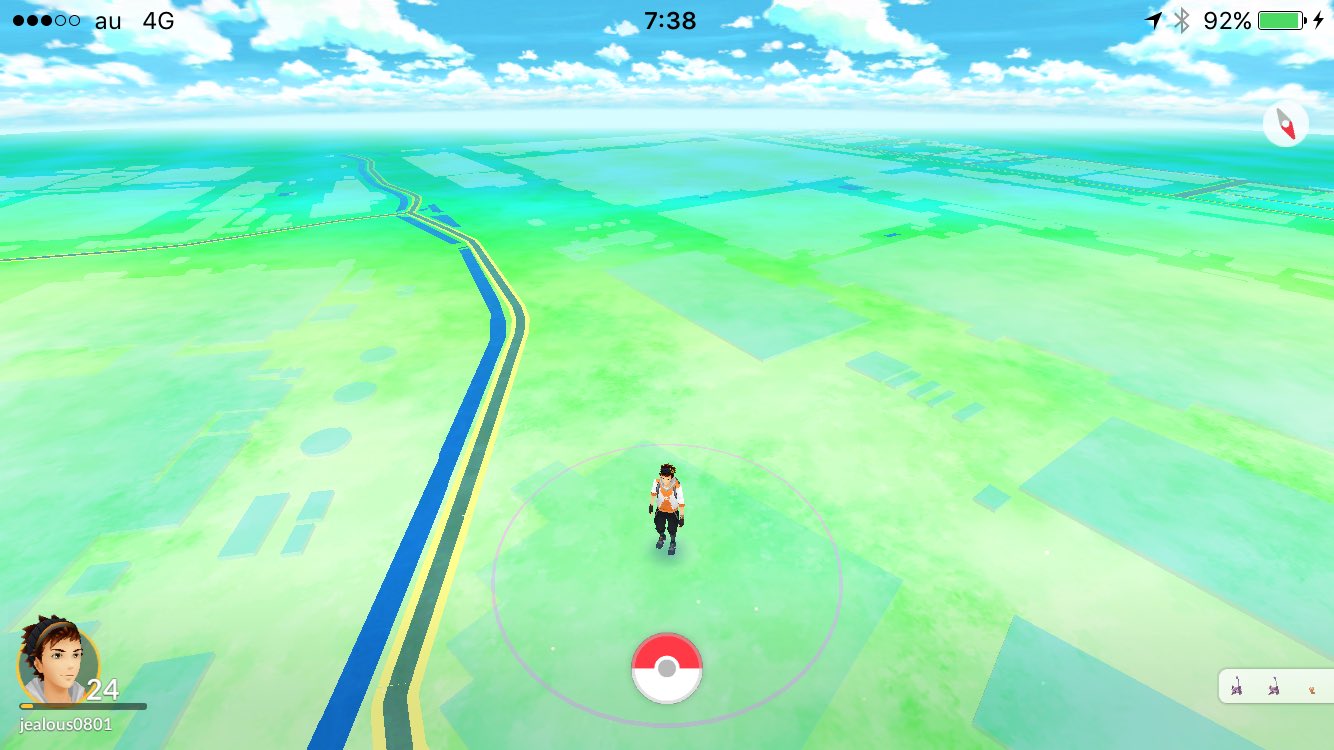 ジェラス ポケモンgoを横画面にする方法 設定で縦画面固定を解除しておいてください まずポケモンgoの設定画面に行きます 画面横にしながらヘルプセンターを押します ホームボタンをダブルクリックしてポケモンgoに戻ると ポケモンgo