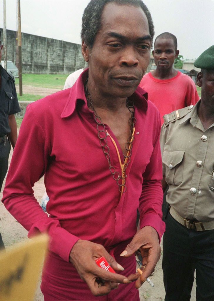 aezek_Interface's tweet photo. #OnThisDay, 1997, pioneer of Afrobeat music @felakuti passed away. The secret of life is to have no fear - Fela https://t.co/Lz6LSFT7y4