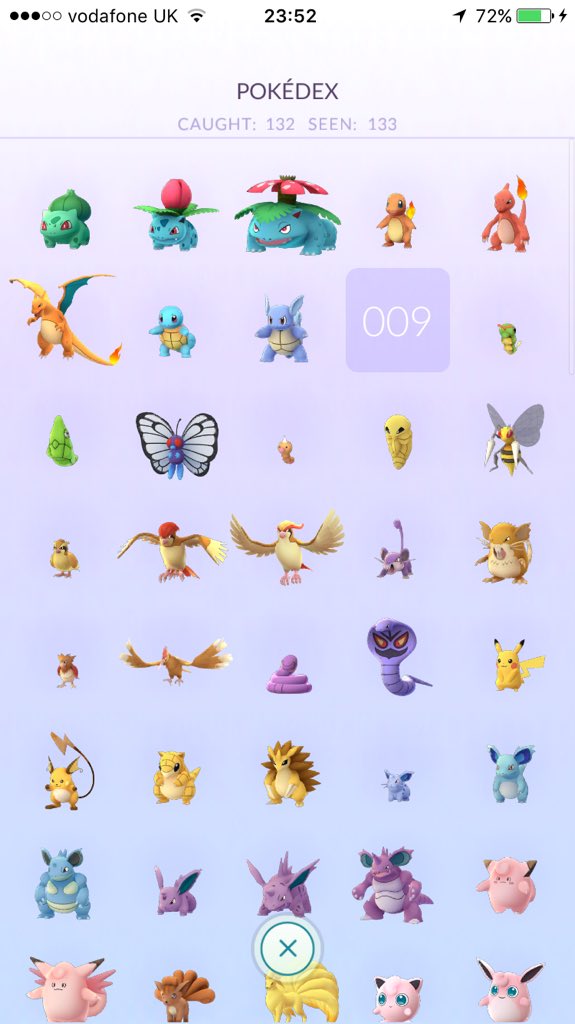 Geoffrey_46's tweet photo. @ProSyndicate I only have 16 more Pokemon go capture then iv completed the entire Pokedex for the EU 👌 https://t.co/Q53QW6Np6E
