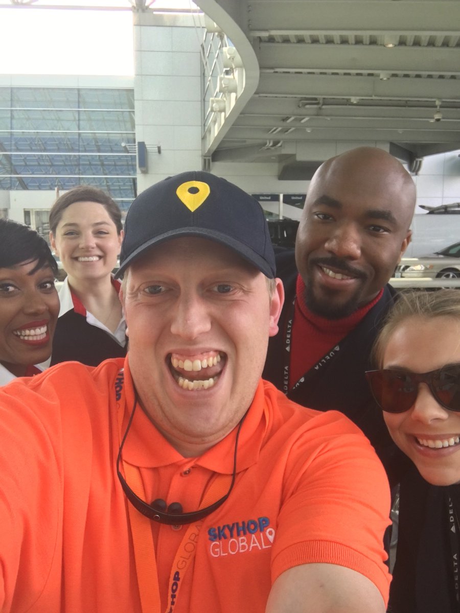 SkyHopTech's tweet photo. Delta!! Too much in one day!! #Deltalove #deltacrew #crewapp #crewlove #Delta  @Delta Loving our crews &amp; technology. https://t.co/SGIvpLSeD9