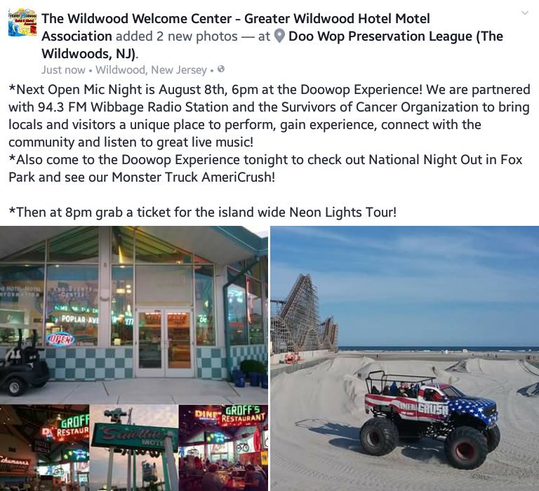 experienceww's tweet photo. Open Mic Night, National Night Out, Neon Lights Tour! https://t.co/1ROc5KWjPW