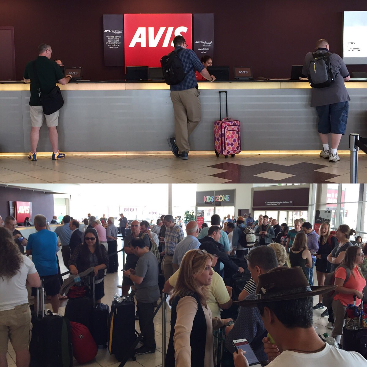 JustinNellis's tweet photo. @Avis 40 minutes and counting. #AvisWaitTime https://t.co/ve1NsjbA5X