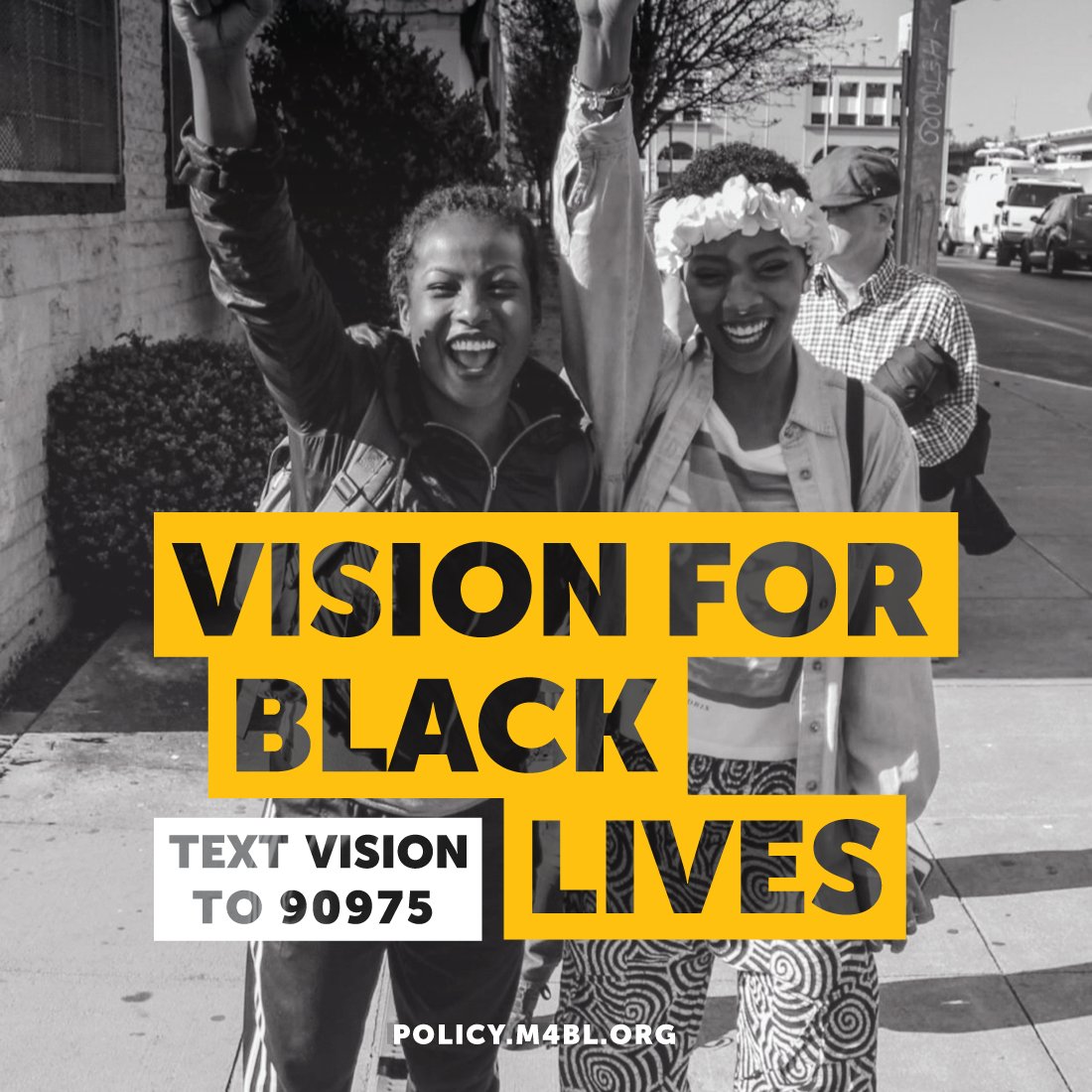 Welcome to our #Vision4BlackLives twitter town hall!