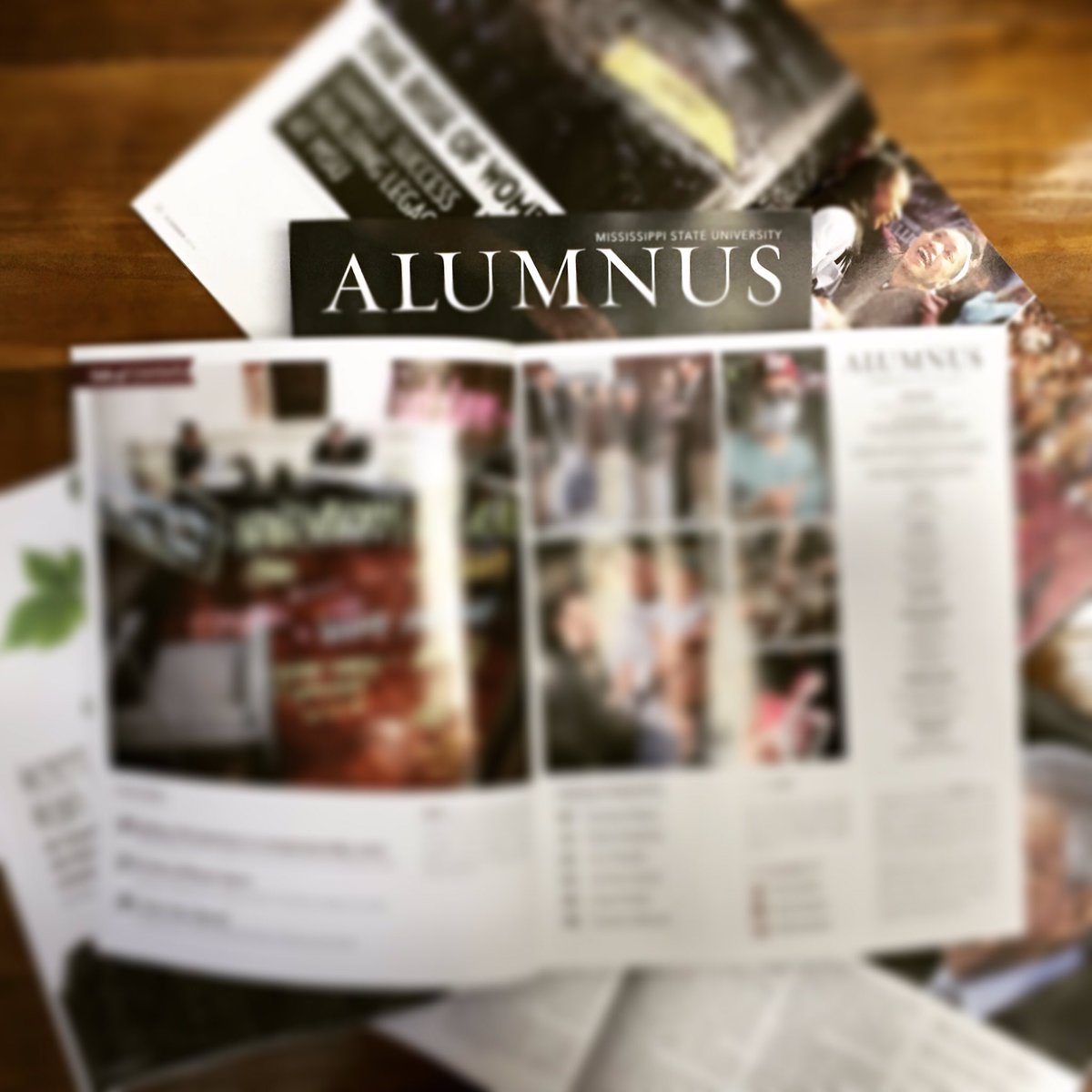 Alumnus hits mailboxes this week. Can't give too much away but we think you'll enjoy. Tell us how you #readAlumnus