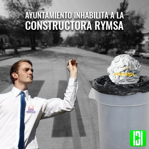 IDIMedia's tweet photo. @MoreliadeTodos Ayuntamiento de #Morelia inhabilita a la constructora #RYMSA @AlfonsoMtz_Mx https://t.co/CSazwGDaET https://t.co/bXXae0fcBW