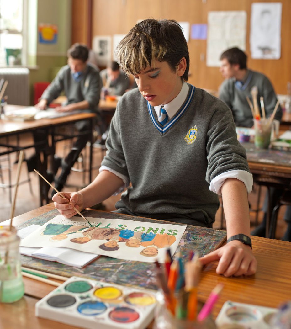 TFW you’re so obsessed...you make art about your art. #SingStreet—now available: gwi.io/pkben3