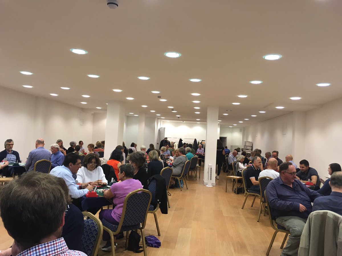 Is this the busiest ever Tuesday evening at Acol?