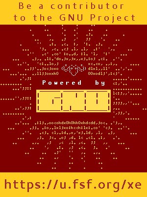 fsf's tweet image. Be a contributor to the #GNU Project, like Bertrand Dekoninc #gnustep u.fsf.org/xe