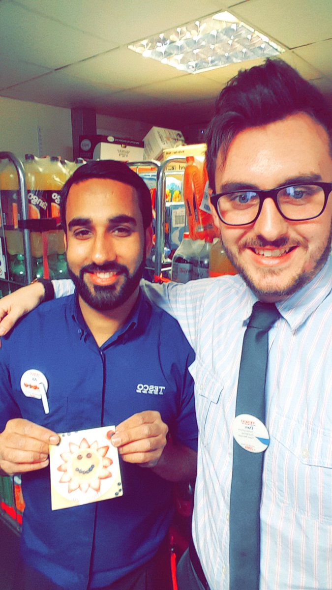 Ali leading the way again with serving our shoppers a little better everyday! Great #service #attitude #passion 😊