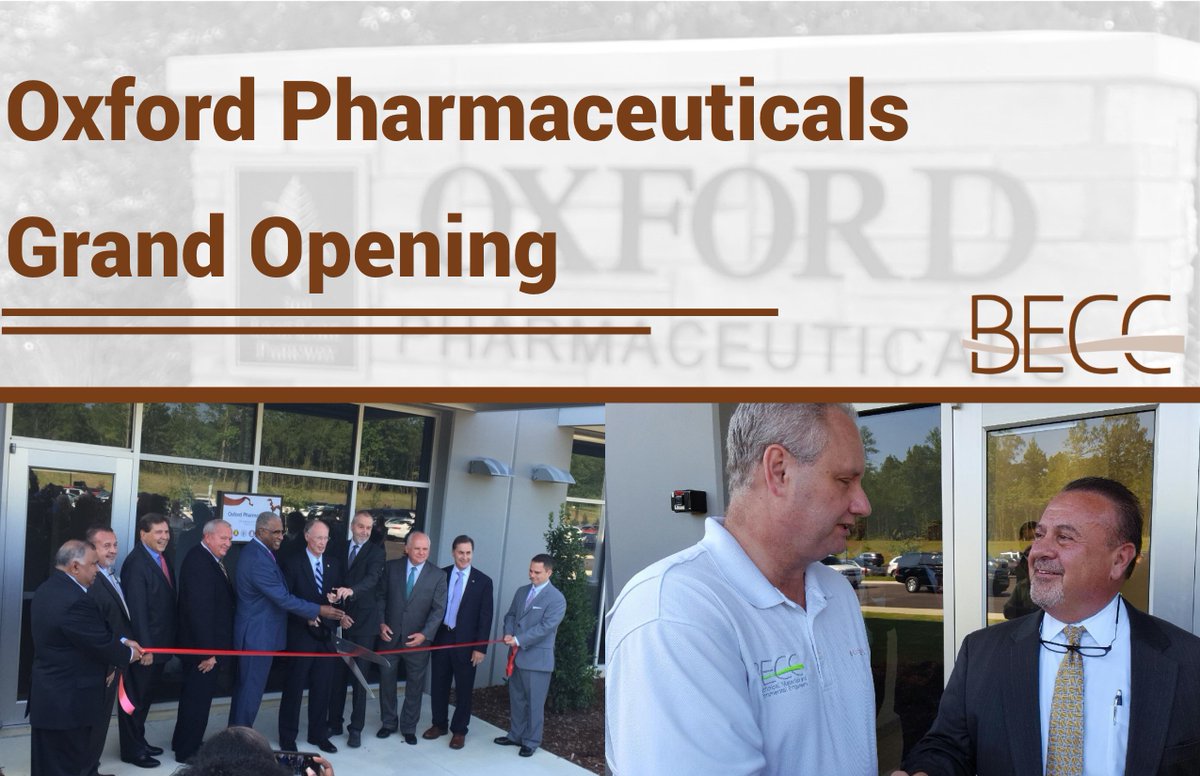 BECC_Inc's tweet photo. BECC assisted in the Oxford Pharmaceutical project by providing materials testing and special inspections.#BECCrocks https://t.co/8f6fiNQaQk