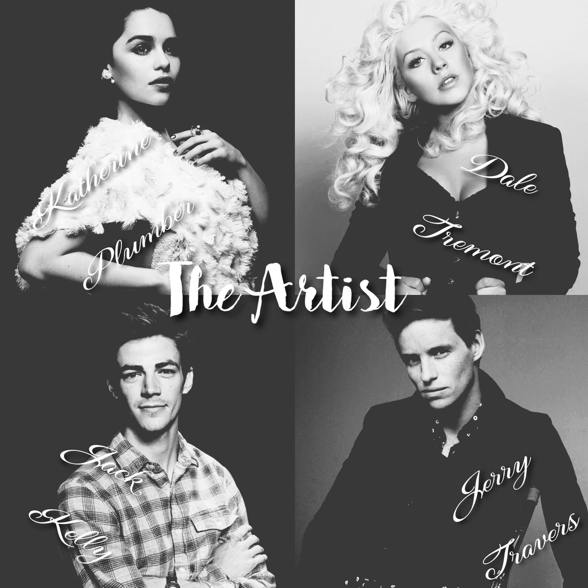 GlamedNoir's tweet photo. "Is it too early to post an SL promo between these three lovely people? I am announcing that #TheArtist SL is in + https://t.co/gOXSpkS6fj