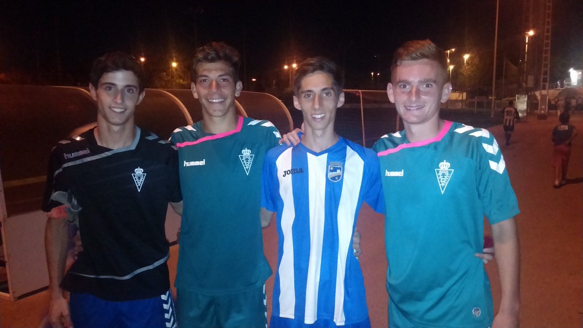 COPE_Lorca_'s tweet photo. La foto 📷. @Albertix_6 con  Antonio, Sergio y Ángel salieron del @LorcaCFB y ahora juegan en @realmurciacfsad DH . https://t.co/mDeo6kcfxg