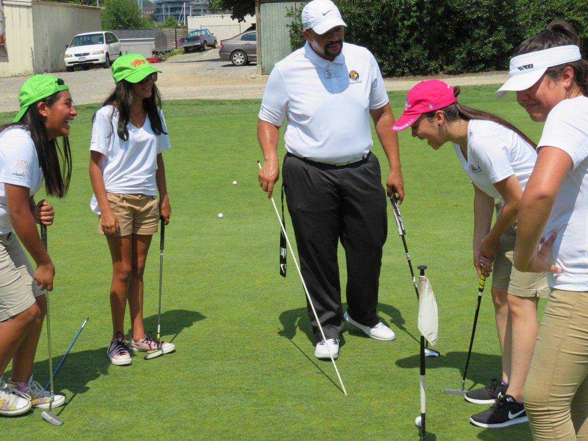 PGA's tweet photo. Fun @MANANational Hermanitas Leadership Institute Get Ready Golf Clinic at East Potomac G.C. last weekend
#MANA2016 https://t.co/WcvWoK2WmI