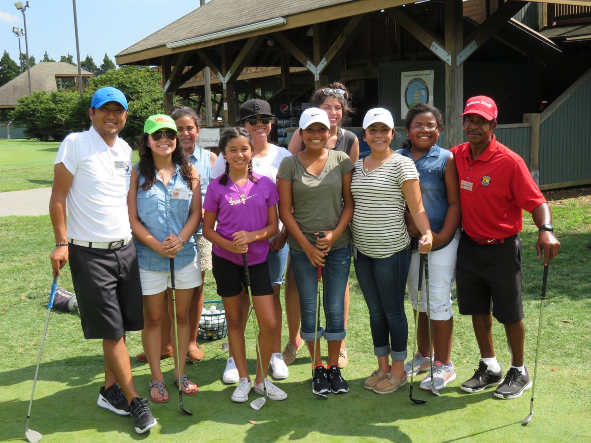 PGA's tweet photo. Fun @MANANational Hermanitas Leadership Institute Get Ready Golf Clinic at East Potomac G.C. last weekend
#MANA2016 https://t.co/WcvWoK2WmI