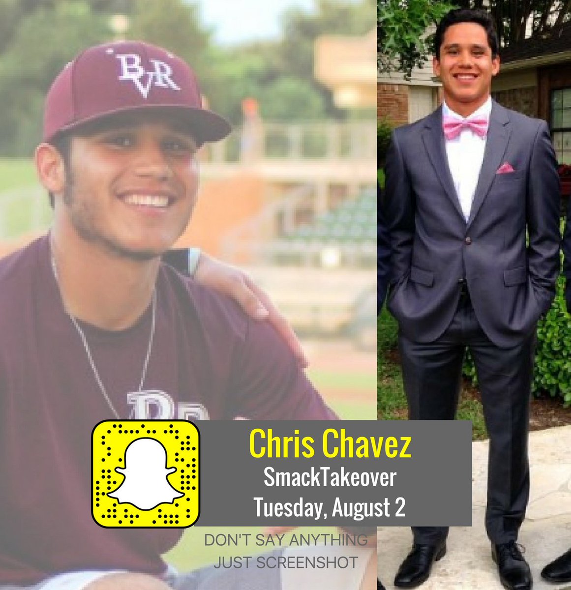 SmackHighTeam's tweet photo. Today's #SmackTakeover: 

🎉 Chris Chavez 🎉

(SCREENSHOT &amp; see him play @ the Big League World Series in S. Carolina) https://t.co/qlmbrqTmNJ