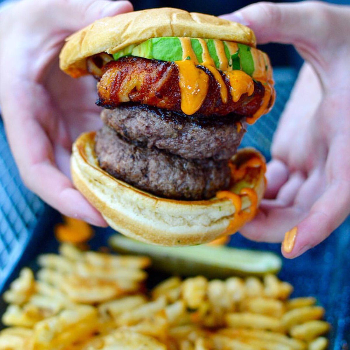 Our delicious burger :) photo cred: @biteofthebest