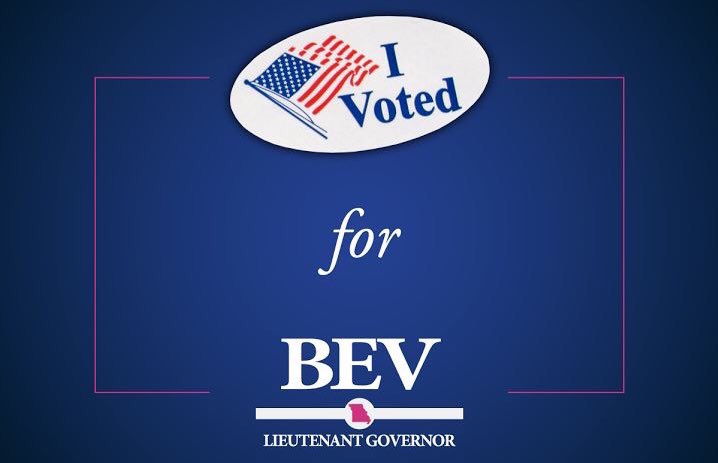 BevForLG's tweet photo. Have you voted #BevForLG already? Retweet to show your support &amp; remind your friends &amp; family polls are open until 7 https://t.co/D7T6qzrYF9