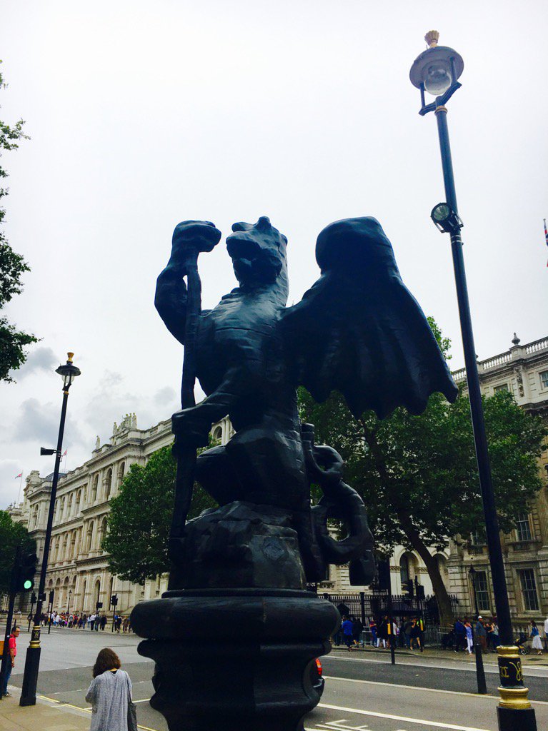 HRP_Surveyors's tweet photo. The Privy Garden beasts are back in Whitehall. Come and explore #TheLostPalace and find out more #banquetinghouse https://t.co/DSBkoUzji0