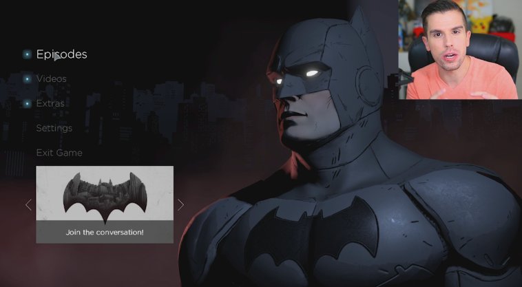 thechrisdenker's tweet photo. When you finally get to play a new Batman game... #datquality https://t.co/N19SFUMFIm
