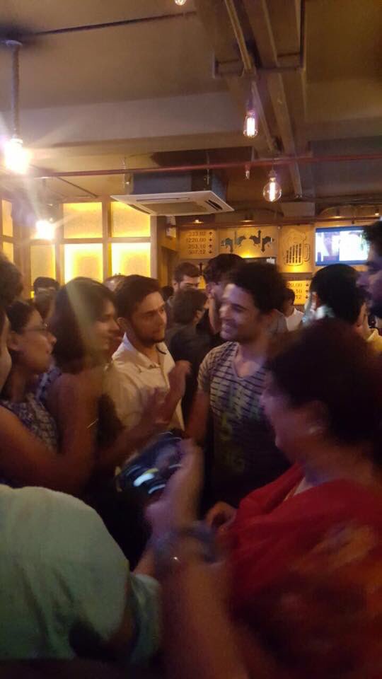 RKianz's tweet photo. On the dance floor #FeverPromotions #FeveronAug5 #rajeevkhandelwal https://t.co/F0dGxCDYdS