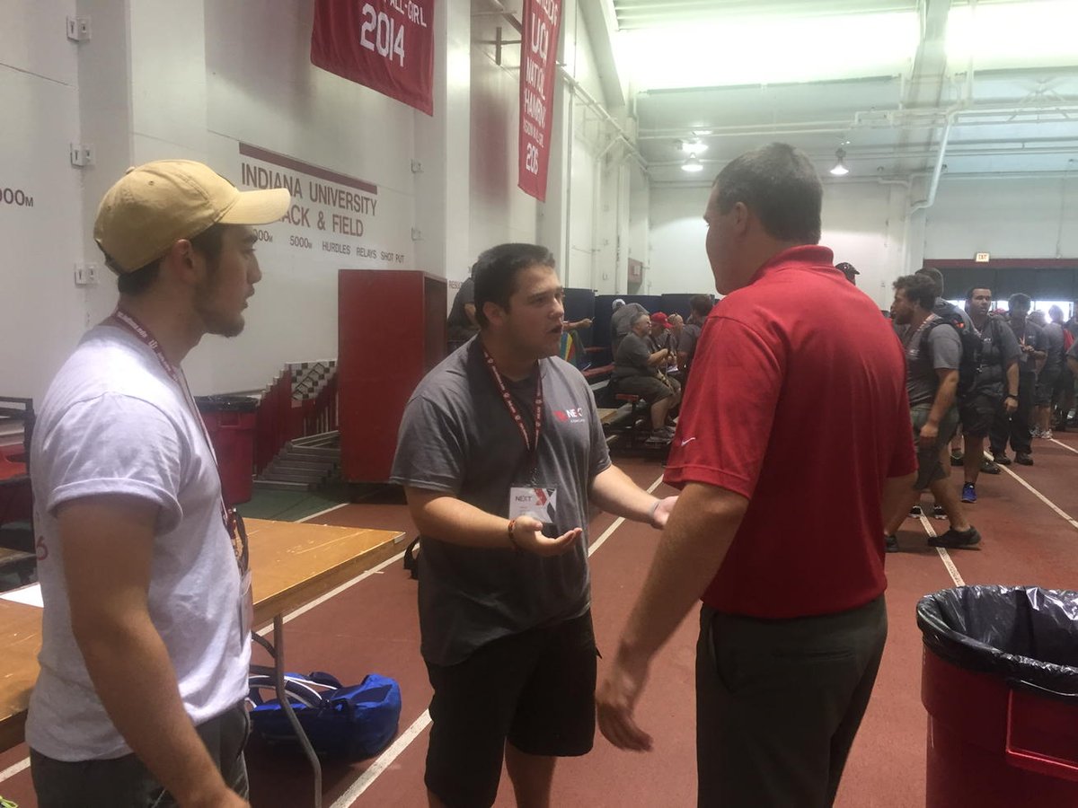 OANorthChief's tweet photo. Solving the pain point of conclave registration at the Fellowship Festival! Open at the fieldhouse til 6! @oanext https://t.co/irso0A30nu