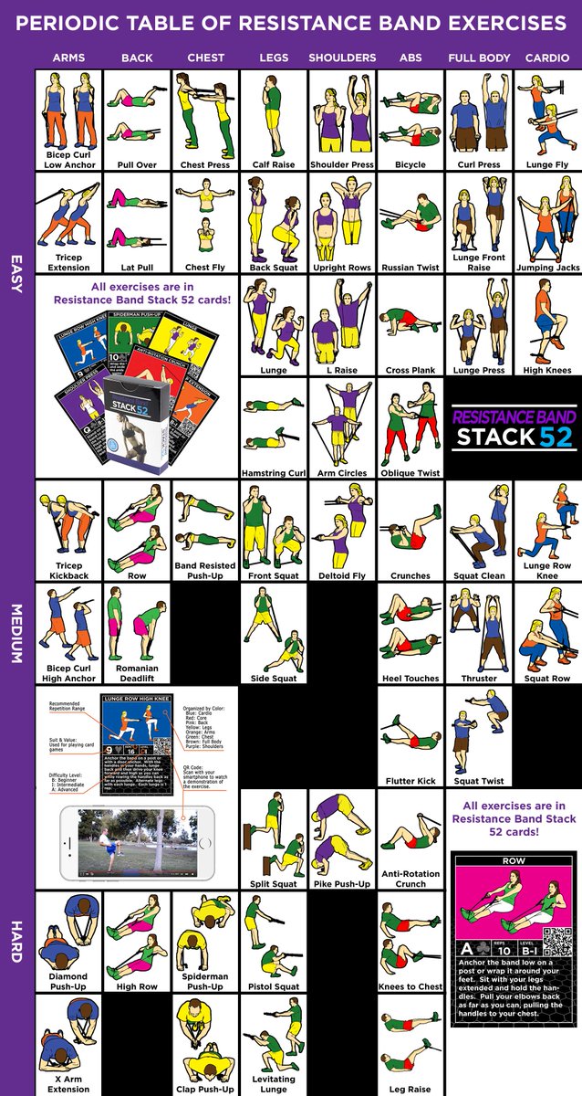 Trx Exercises Chart