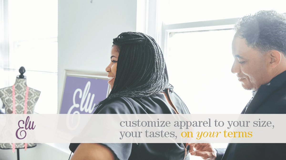 MoniqueWingard's tweet photo. Check out @YourEluGirl: Made-to-Measure Apparel on @Kickstarter https://t.co/RSRYfTYa1S #Elukickstarter #WOCinTech https://t.co/NiKtEmiGY1