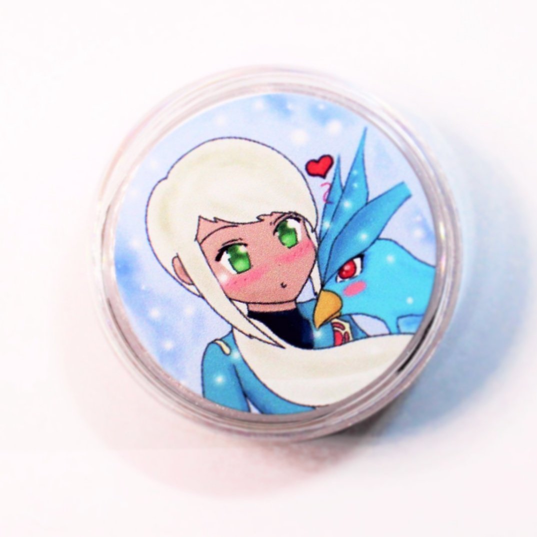AFK_Cosmetics's tweet photo. Here are the limited edition #TeamMystic colors! Complete with adorable Blanche label art <3 #PokemonGO #BlueTeam https://t.co/15mF1VpeUg
