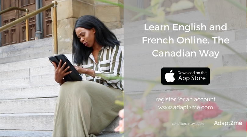 Adapt2Me's tweet photo. Apprendre l'anglais et français en ligne de la façon Canadienne. #welcometocanada @GeorgesLaraque #adapt2me https://t.co/ctZ4fuv1po