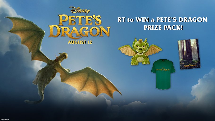 CineplexMovies's tweet photo. Contest time! RT by Thursday at Noon EST for a chance to win a great #PetesDragon prize pack! 🐲 https://t.co/4RSzTQpsK4