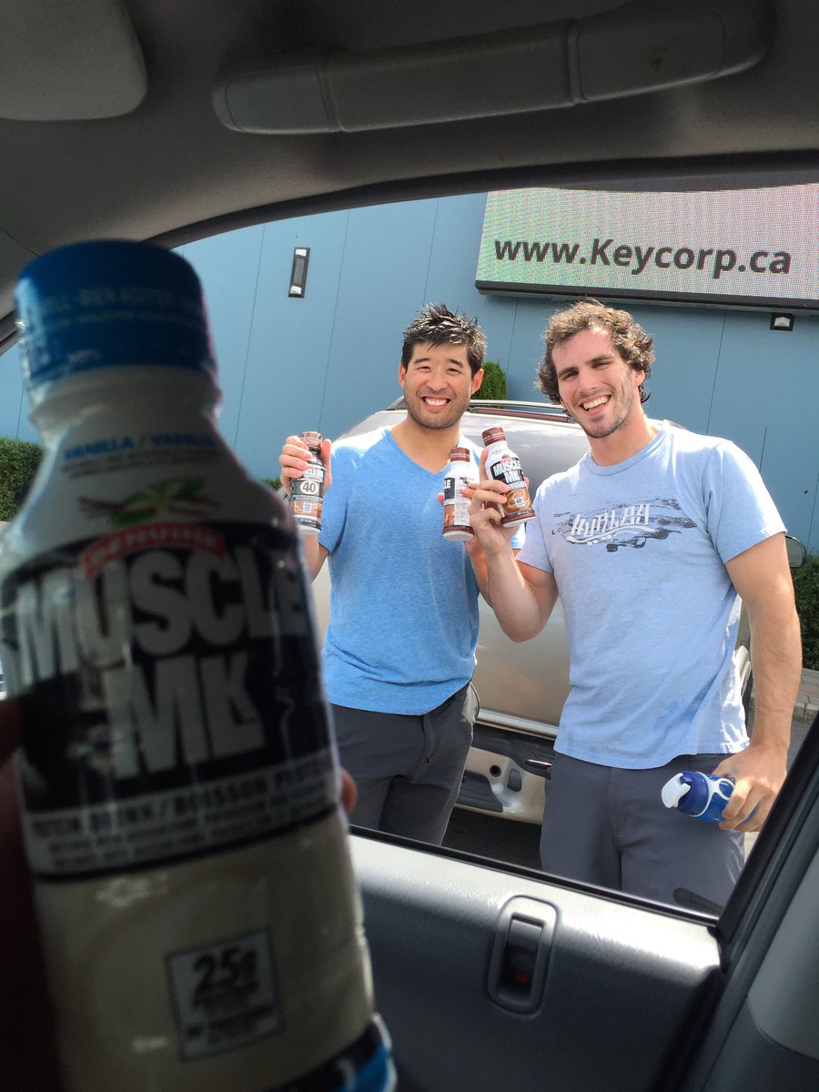 briannugent16's tweet photo. Nobody happier than @OldManMagginty about @BWong_10 working with @MuscleMilk this summer. Love the post skate shakes https://t.co/1mp3xyFFlF