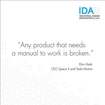 IDA_Utah's tweet photo. What all designers strive for. #design #industrialdesign #elonmusk #idau https://t.co/wvmVLyEzjX