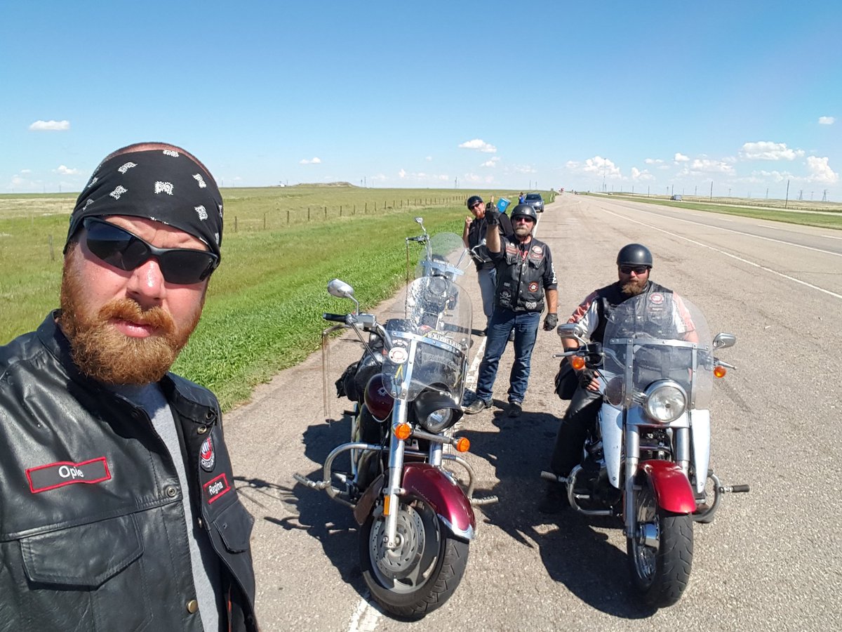 WadsworthCollin's tweet photo. #riding 2000km in 3 days and one hell of a #party #bikelife #beard #baca #summer #2016 https://t.co/umNDRiAtJs