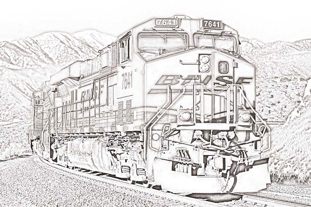 BNSF Railway on Twitter: "It's #NationalColoringBookDay! Here's a