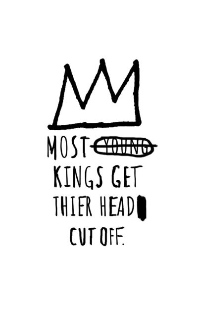 Eli_Skywalker's tweet photo. Most kings get their heads cut off. Everybody wants to be a king until it's time to live like a king. https://t.co/sd3ZrgIito