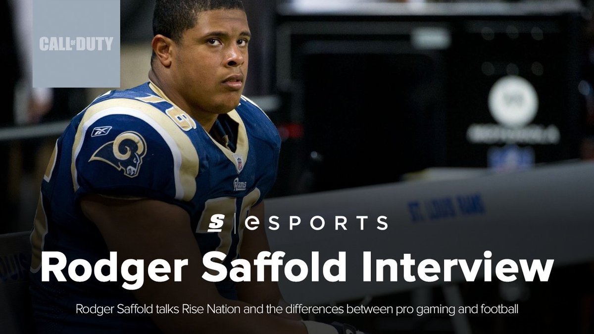 theScoreesports's tweet photo. ICYMI: We had a chat with @RamsNFL's @Rodger_Saffold about #esports &amp; @TheRiseNation

https://t.co/MiR1tsjO6R

#NFL https://t.co/oogCCRs01x