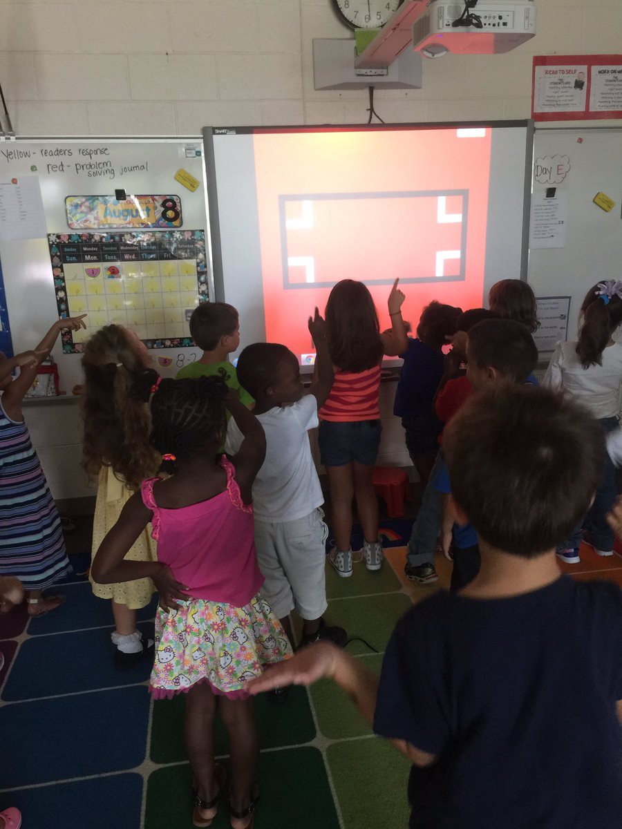 mshjennette's tweet image. Getting Ss up + moving w/drawing shapes in the air! They&apos;re loving it! #mathroutines #getactive