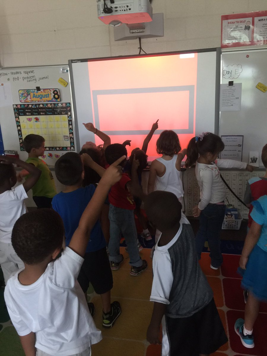 mshjennette's tweet image. Getting Ss up + moving w/drawing shapes in the air! They&apos;re loving it! #mathroutines #getactive