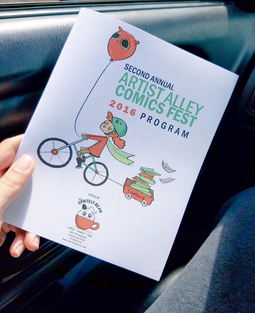 ArtistAlleyFest's tweet photo. Thank you @ColorHaus for the amazingly beautiful #pdxaacf2016 programs! #pdxevents #pdxpipeline #pdx https://t.co/pCmRKSB2HE