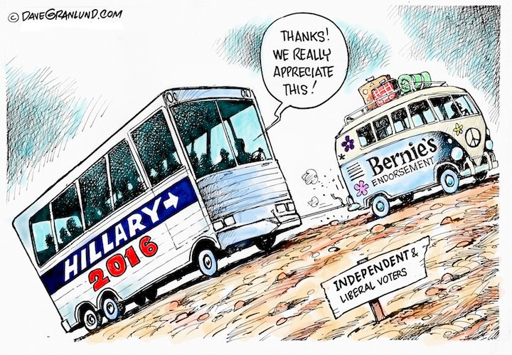 SilERabbit's tweet photo. Hillary's bus tour shows that people still don't want to see her, hear her or vote for her. #ElectionFraud #DemExit https://t.co/VuxNzNLqTW