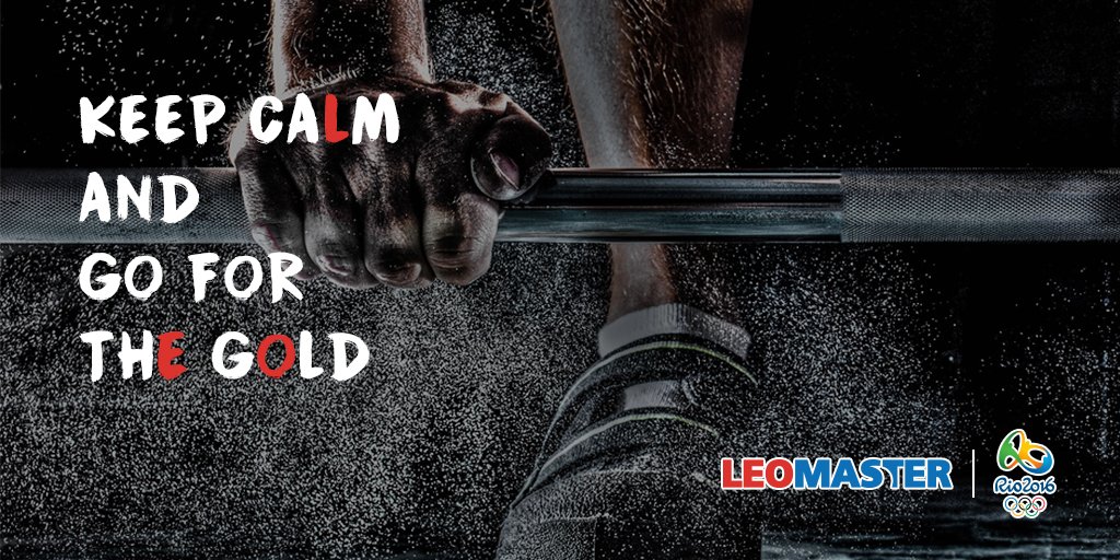 LeoMasterTech's tweet photo. Keep calm and go for the gold! #Rio2016 #RioOlympics #Rio #Leomaster https://t.co/yO6v3O3BVv