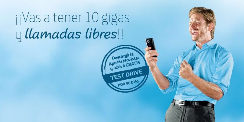germanpaoloski's tweet photo. ¿Sabías q si hacés el #TestDriveMovistar podés tener 10 Gigas extras c/tu plan x 3 meses? 🎉 https://t.co/BKfW3euhtq https://t.co/Q4iw4kfmNn